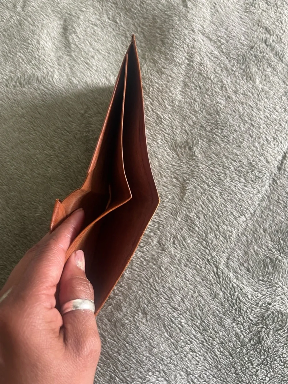 Guatemala Embossed Brown Leather Bi-Fold Wallet - Men Accessories